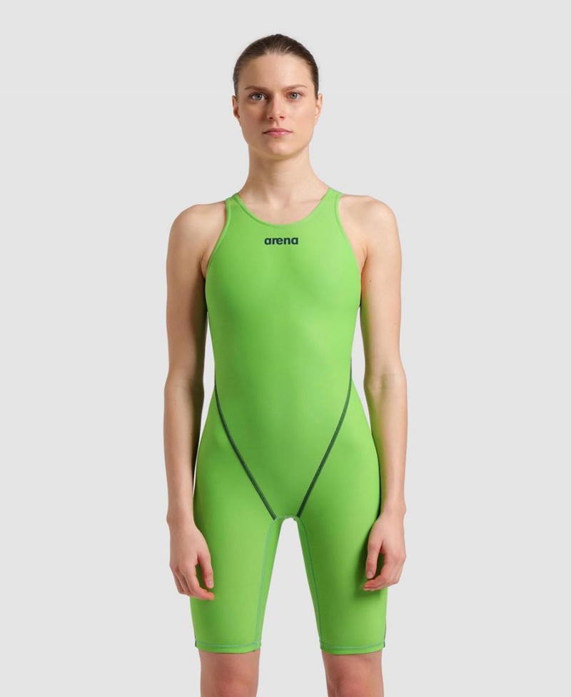 Vert Combinaison Natation Arena Powerskin ST Next Limited Edition Open Back - XAU-8027660