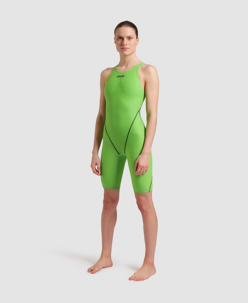 Vert Combinaison Natation Arena Powerskin ST Next Limited Edition Open Back - XAU-8027660