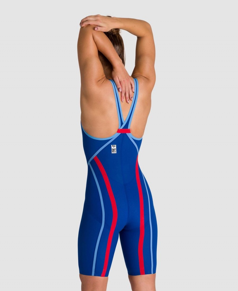 Bleu Combinaison Natation Arena Powerskin Carbon Core FX Closed Back - RNL-1759282