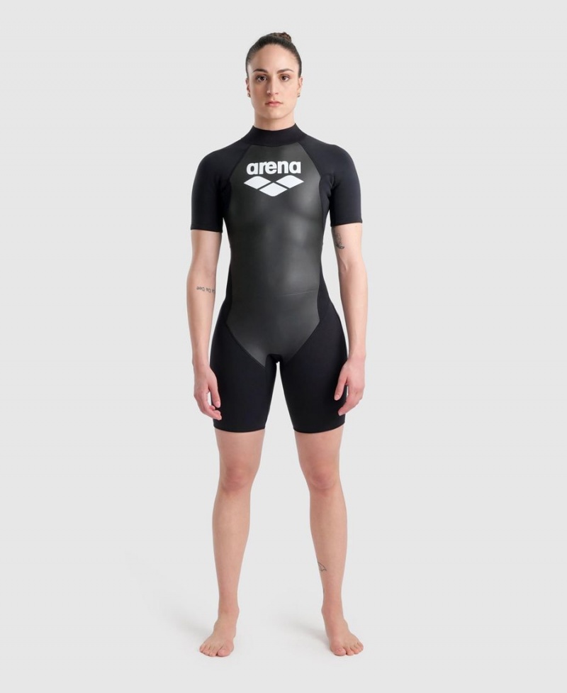 Noir Blanche Combinaison Natation Arena Explorer Spring - GYG-1832612