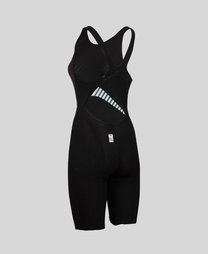 Bleu Noir Combinaison Natation Arena Powerskin Carbon Core FX Open Back - MCG-1871323