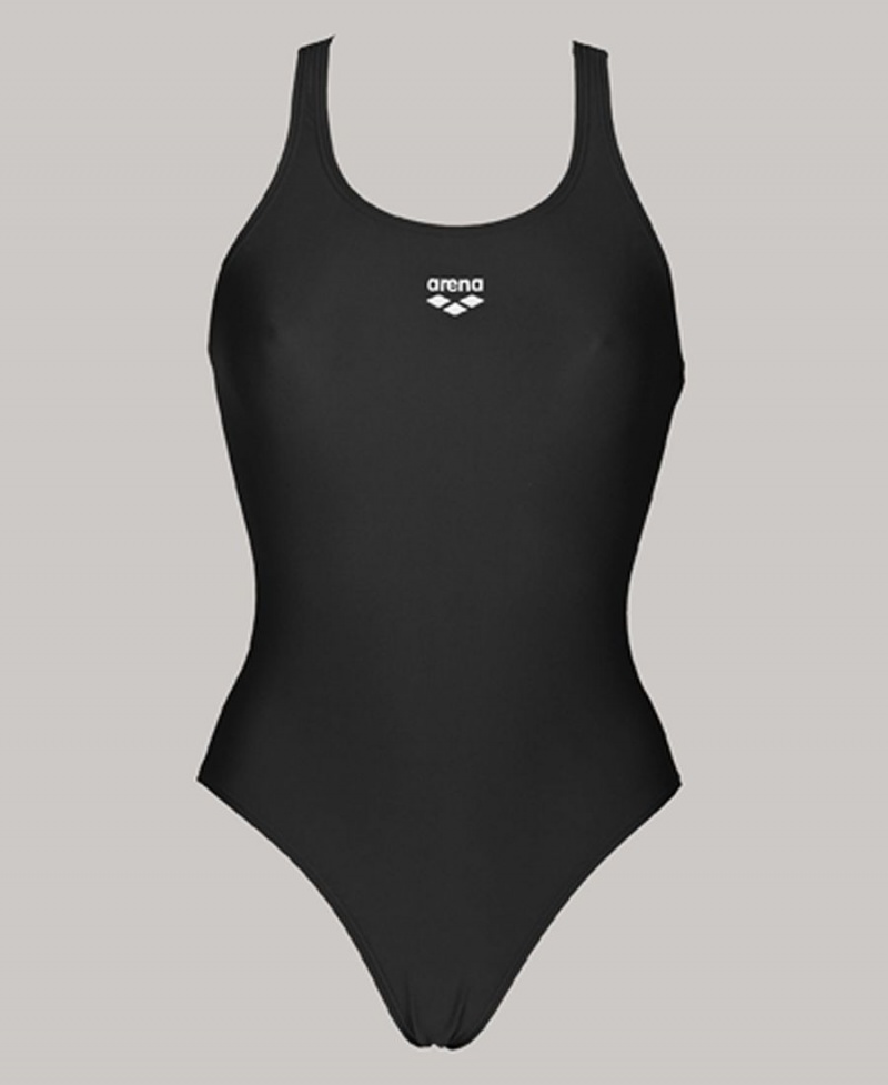 Noir Maillot de Bain Arena LTS Swim-Pro Back - CKX-6216951