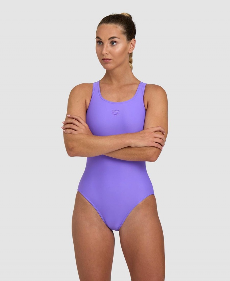 Violette Maillot de Bain Arena Solid O Back - PKD-9487627