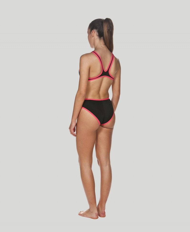 Noir Rouge Maillot de Bain Arena The One Big Logo - ZVT-5220717