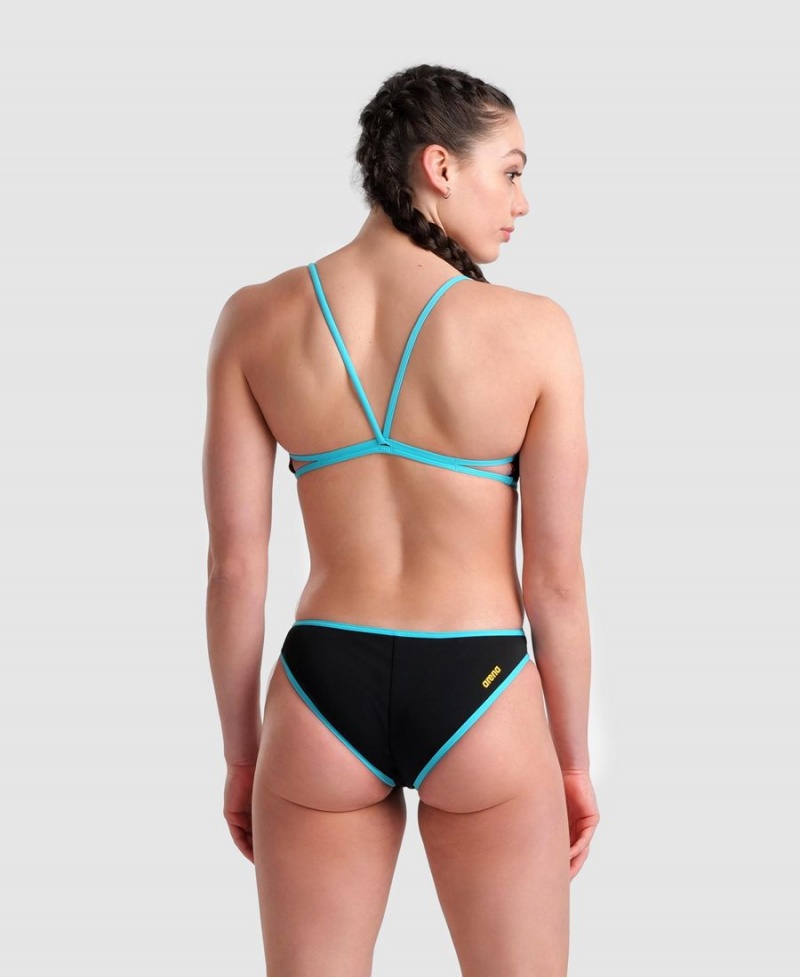 Noir Turquoise Multicolore Maillot de Bain Arena Rule Breaker Twist'N'Mix - JOT-6400922