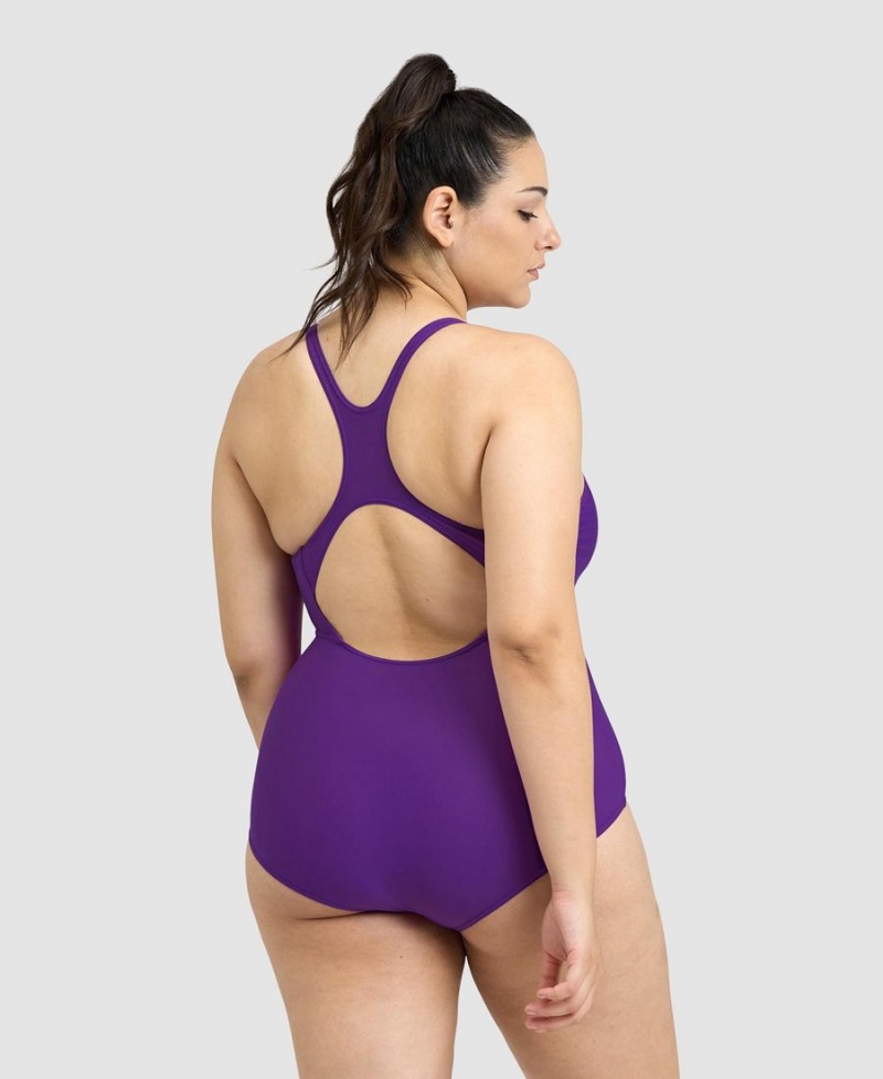 Violette Maillot de Bain Arena Solid Control Pro Back Plus - SFA-2033966