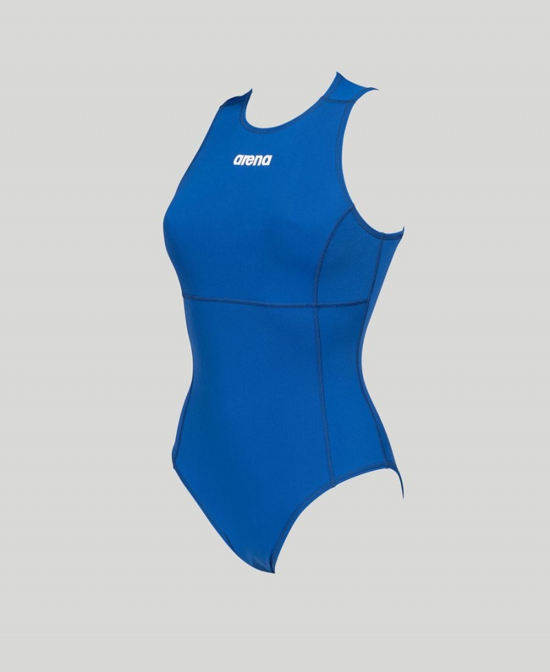 Bleu Maillot de Bain Arena Solid Waterpolo - JIW-0111673