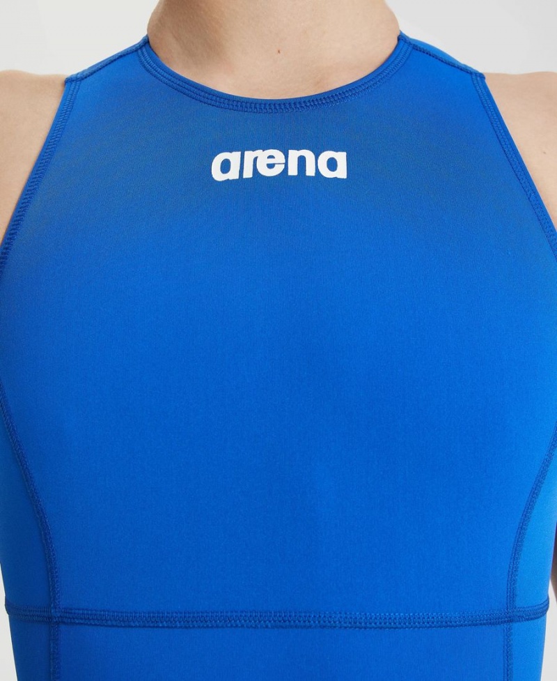 Bleu Maillot de Bain Arena Team Solid D'eau Polo - JKU-7951429