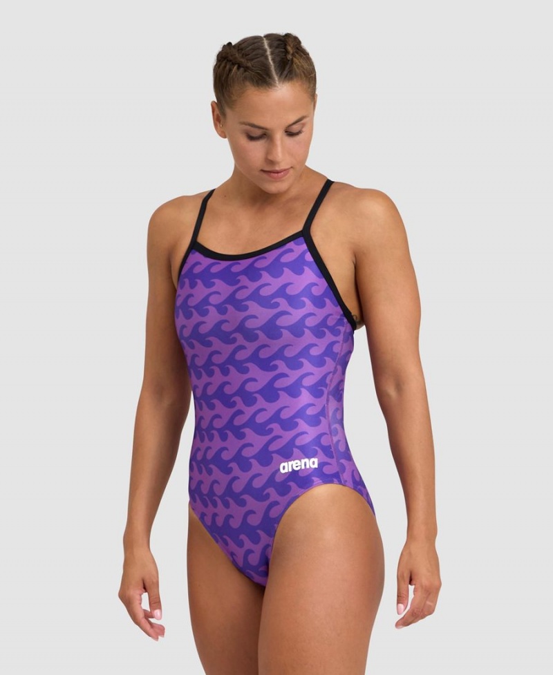 Violette Maillot de Bain Arena Ride The Wave Light Drop Back - SYB-9569811