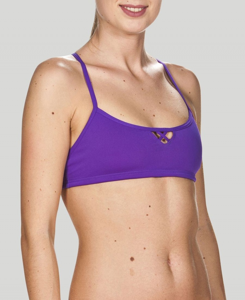 Violette Haut de Bikini Arena BE Bandeau - KDG-1054664