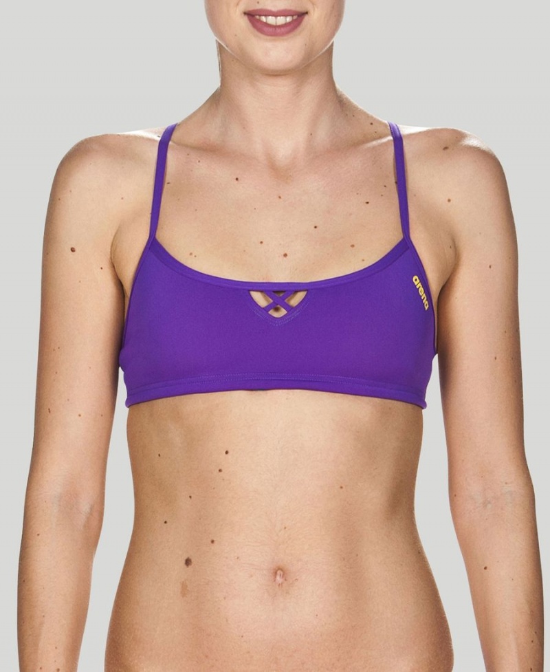 Violette Haut de Bikini Arena BE Bandeau - KDG-1054664