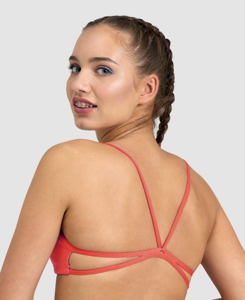 Rouge Haut de Bikini Arena Play Bandeau - TAL-5980621