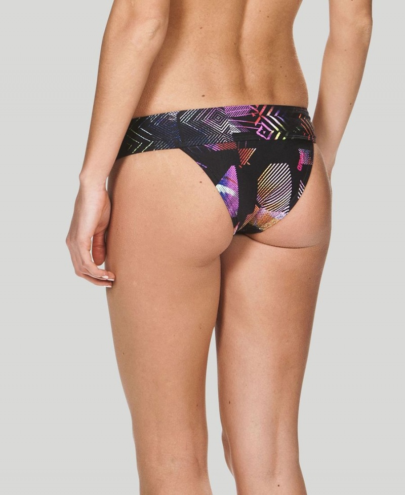 Noir Multicolore Bas de Bikini Arena Desires - TYJ-9142220