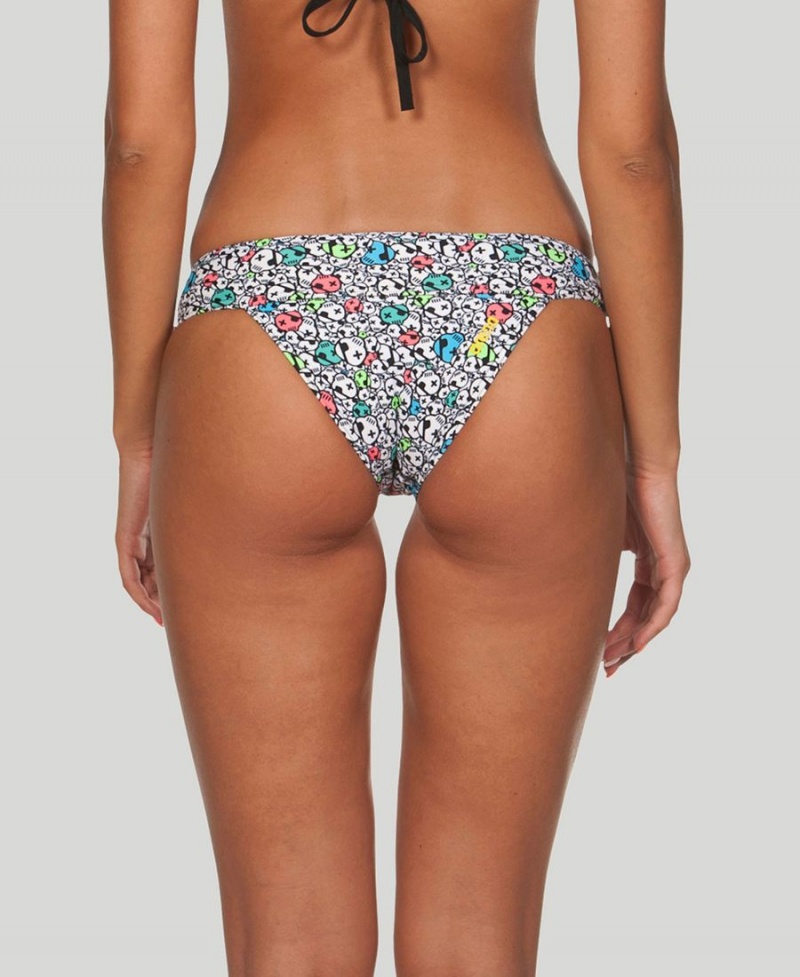 Blanche Multicolore Bas de Bikini Arena Desires - IEH-4562210