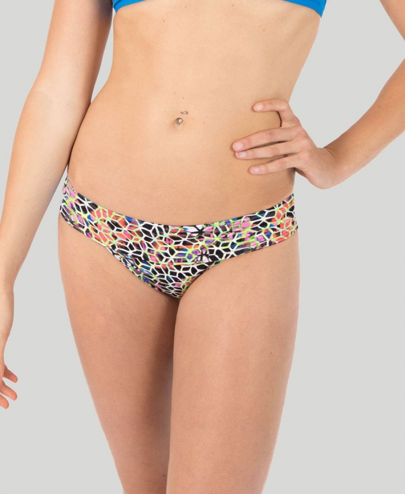 Noir Multicolore Bas de Bikini Arena Desires - JTX-0922069