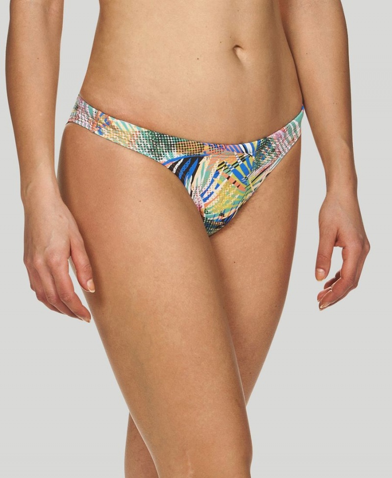 Noir Multicolore Bas de Bikini Arena Floral Allover - LVL-4896416