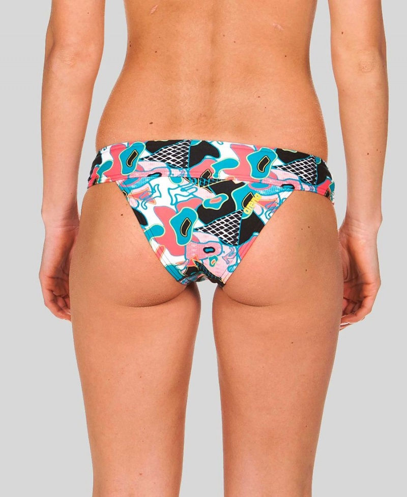 Bleu Multicolore Bas de Bikini Arena Desires - OWW-0053222