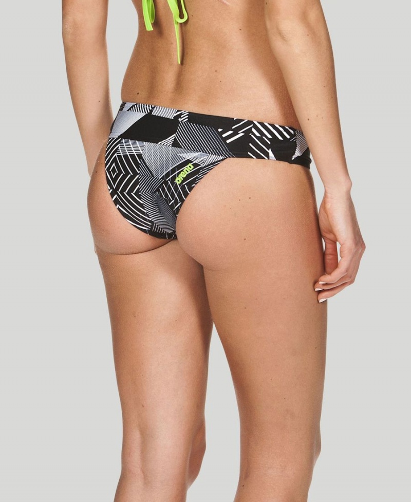 Noir Blanche Bas de Bikini Arena Desires - SCL-4059101