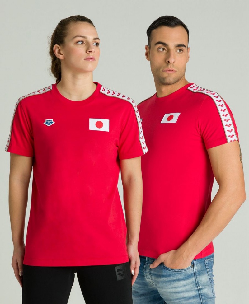 Rouge T-Shirt Arena Team Nations - VQI-6697704