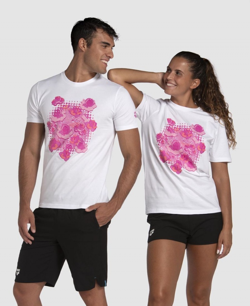 Blanche T-Shirt Arena Breast Cancer Awareness Collection - ZPH-5919022