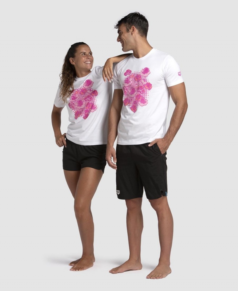 Blanche T-Shirt Arena Breast Cancer Awareness Collection - ZPH-5919022