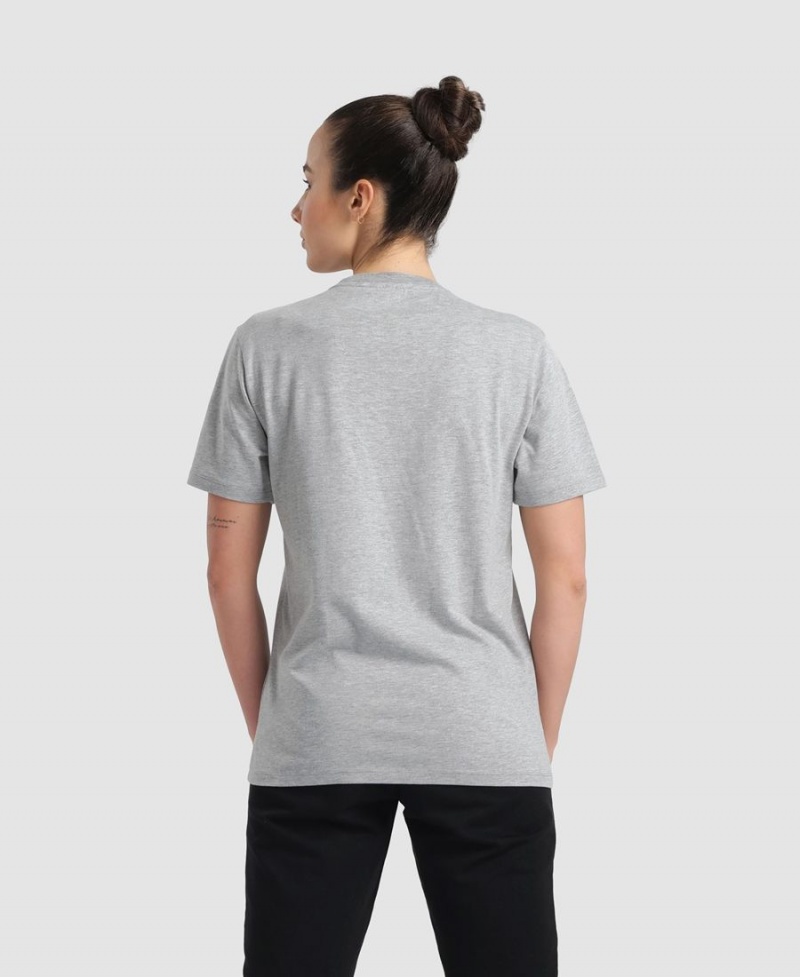 Grise T-Shirt Arena Logo Coton - ZHS-8008386