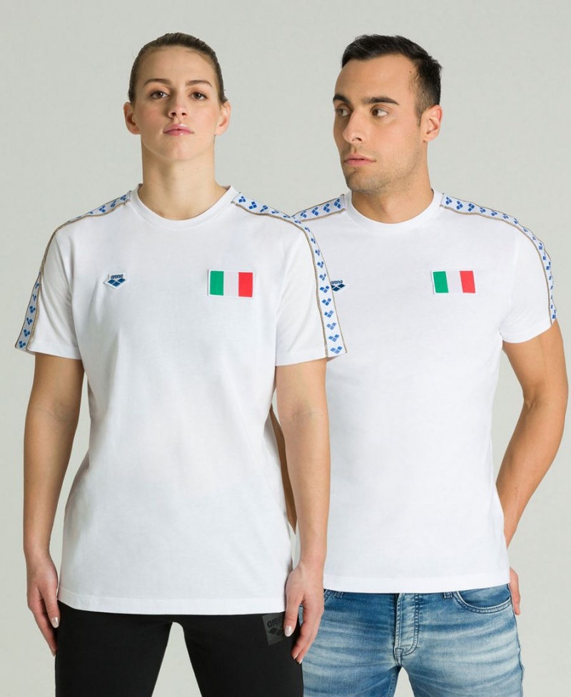 Blanche T-Shirt Arena Team Nations - LZR-3212579