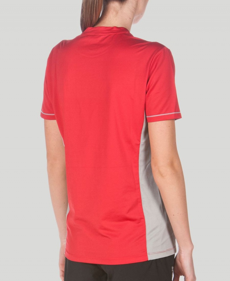 Rouge T-Shirt Arena Team Line Tech Corta Sleeve - KPC-1429434