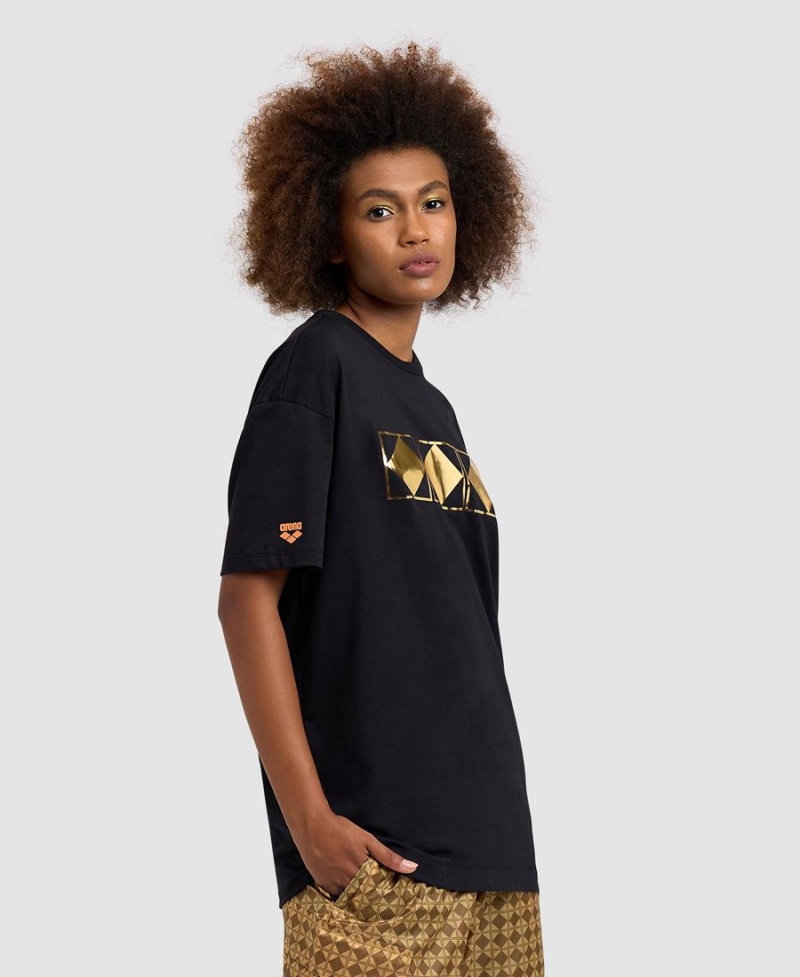 Noir T-Shirt Arena 50th Anniversary Gold - RGD-6797157