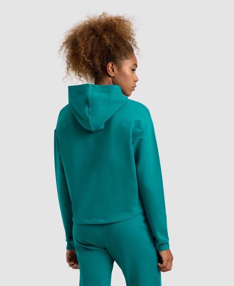 Vert Sweatshirt Arena Encapuchonné Fleece - ZEV-5813297