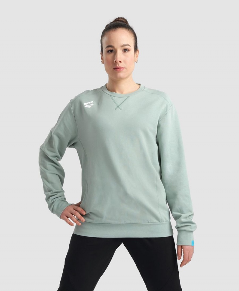 Vert Sweatshirt Arena Solid Crewneck - YFD-5077233