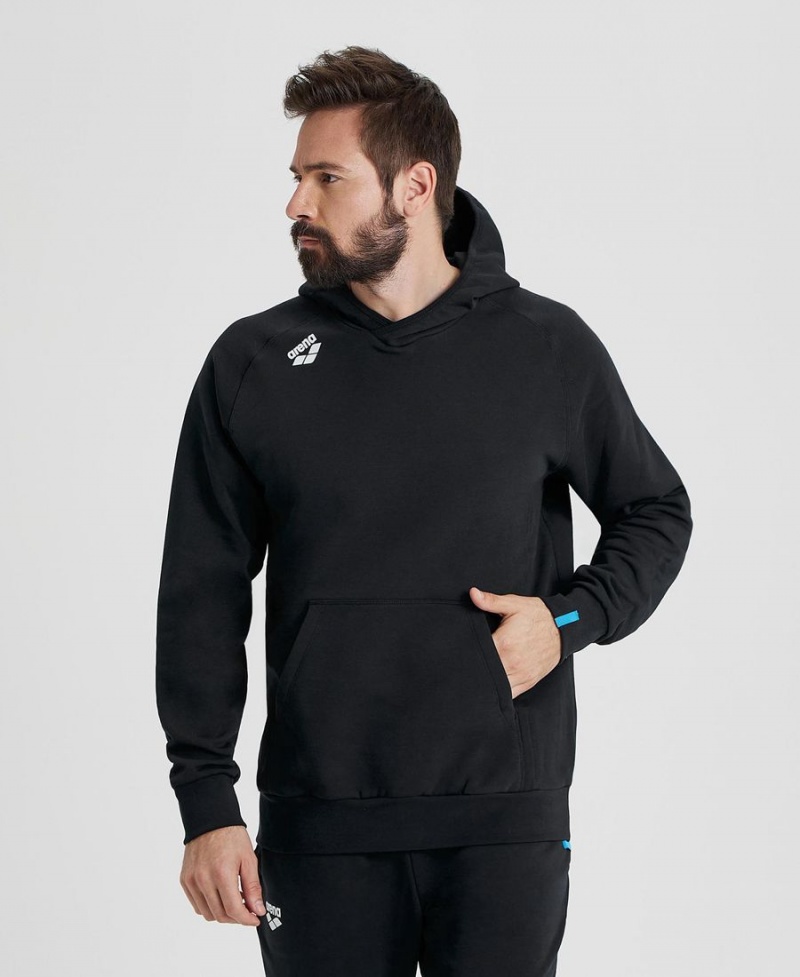 Noir Sweatshirt Arena Team Encapuchonné Panel - NFW-3432183