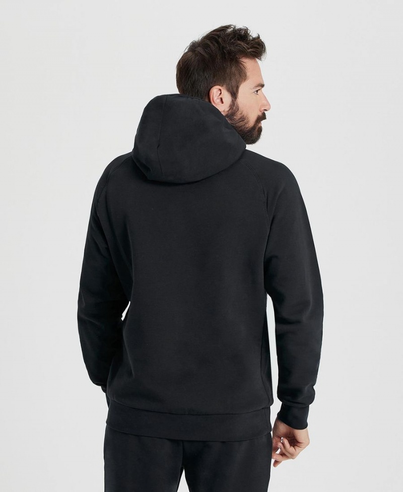 Noir Sweatshirt Arena Team Encapuchonné Panel - NFW-3432183