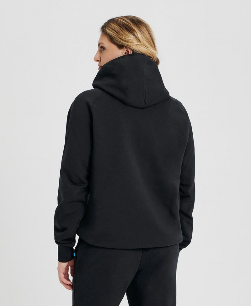 Noir Sweatshirt Arena Team Encapuchonné Panel - NFW-3432183