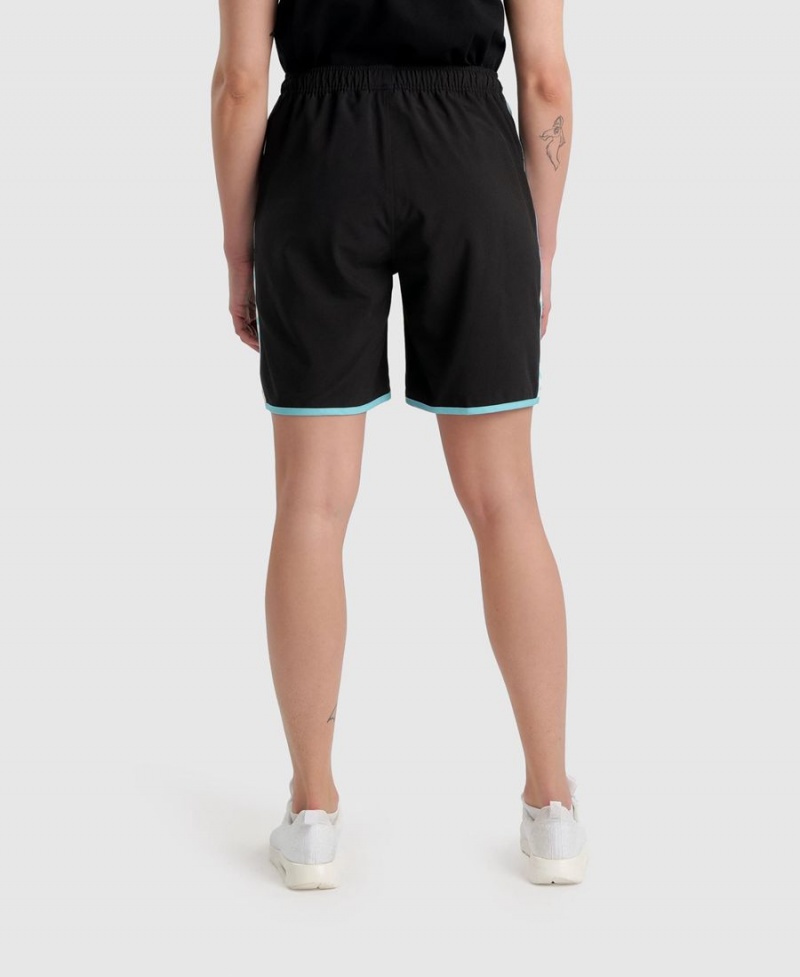 Noir Blanche Short Arena Icons Teamstripe Bermuda - RUY-0841545