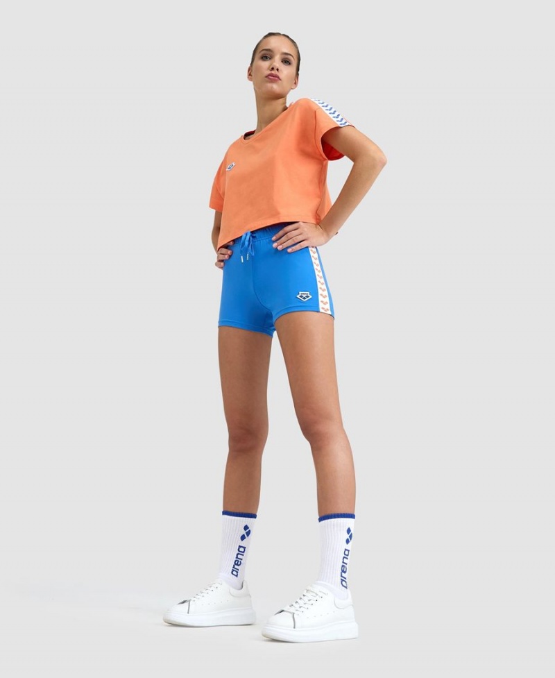 Bleu Blanche Short Arena Lorella Team - BLO-0318425