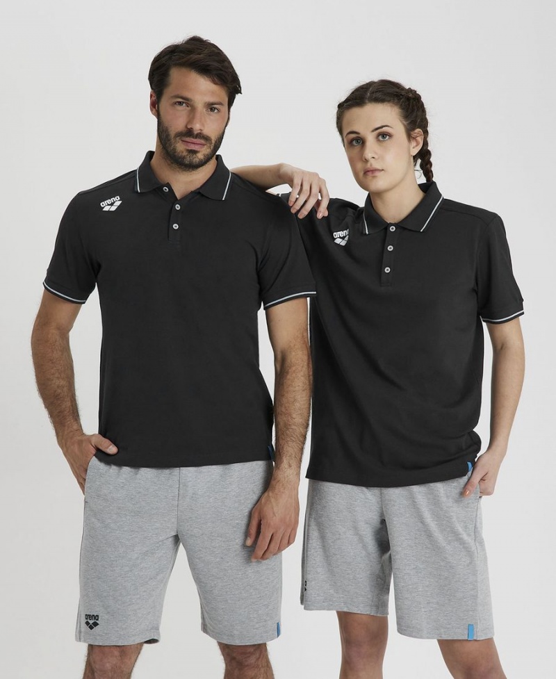 Noir Polo Arena Team Solid - AFB-5420051