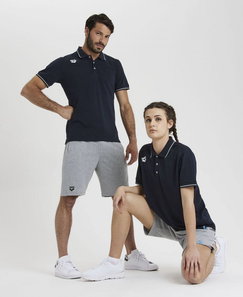 Bleu Marine Polo Arena Team Solid - ZSN-7441361