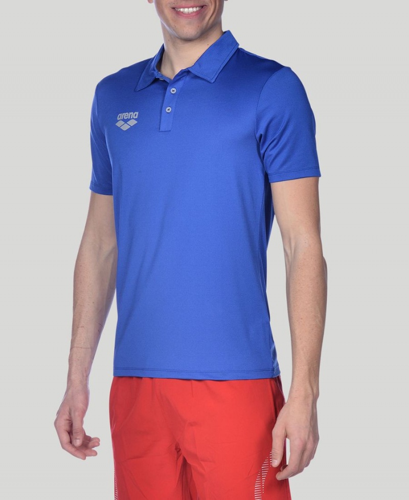 Bleu Polo Arena Team Line Tech Corta Sleeve - KMA-0035502