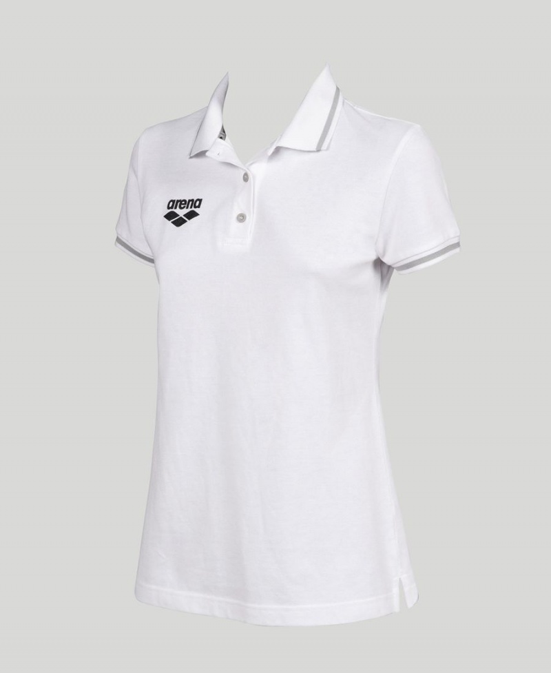 Blanche Polo Arena Team Line Corta Sleeve - DGO-0989483