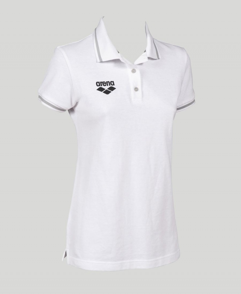 Blanche Polo Arena Team Line Corta Sleeve - DGO-0989483