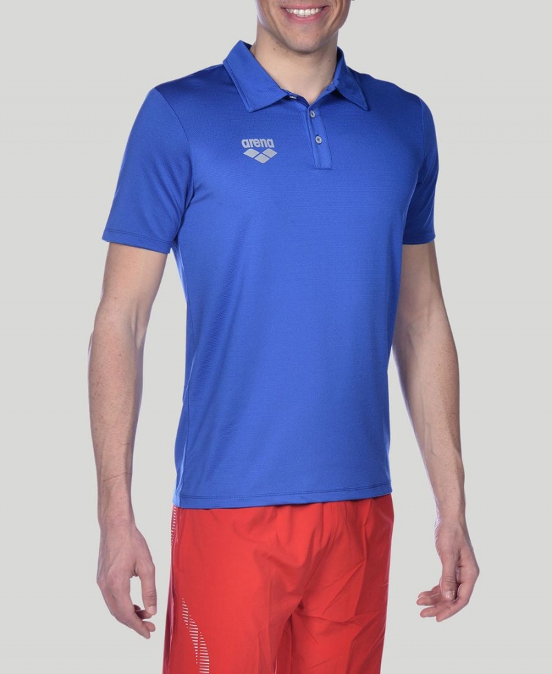 Bleu Polo Arena Team Line Tech Corta Sleeve - KMA-0035502