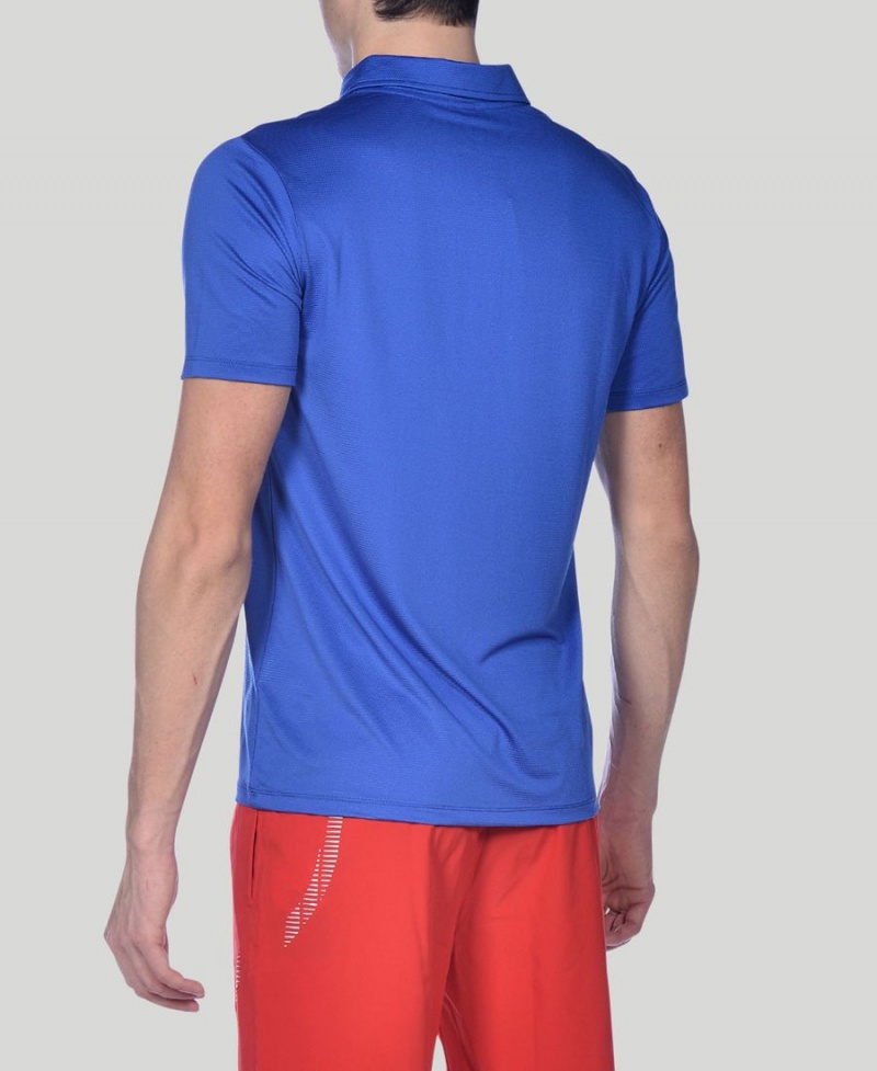 Bleu Polo Arena Team Line Tech Corta Sleeve - KMA-0035502