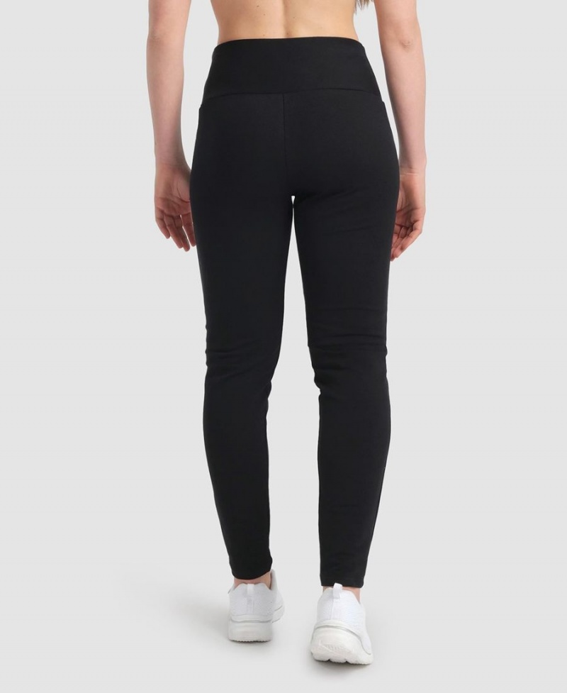 Noir Pantalon Arena Fleece Solid - WQB-4774770