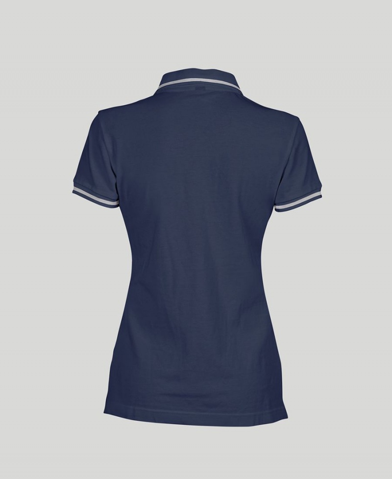 Bleu Marine Polo Arena Team Line Corta Sleeve - RDH-6044816