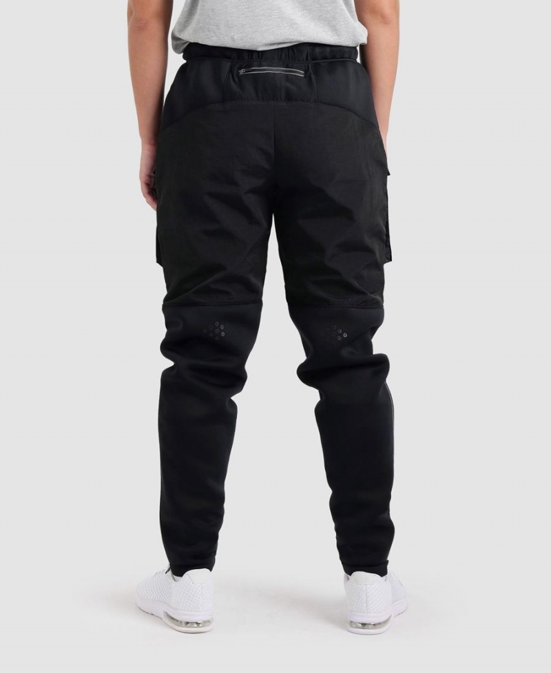 Noir Pantalon Arena Team Half-Matelassé - AIA-1572912