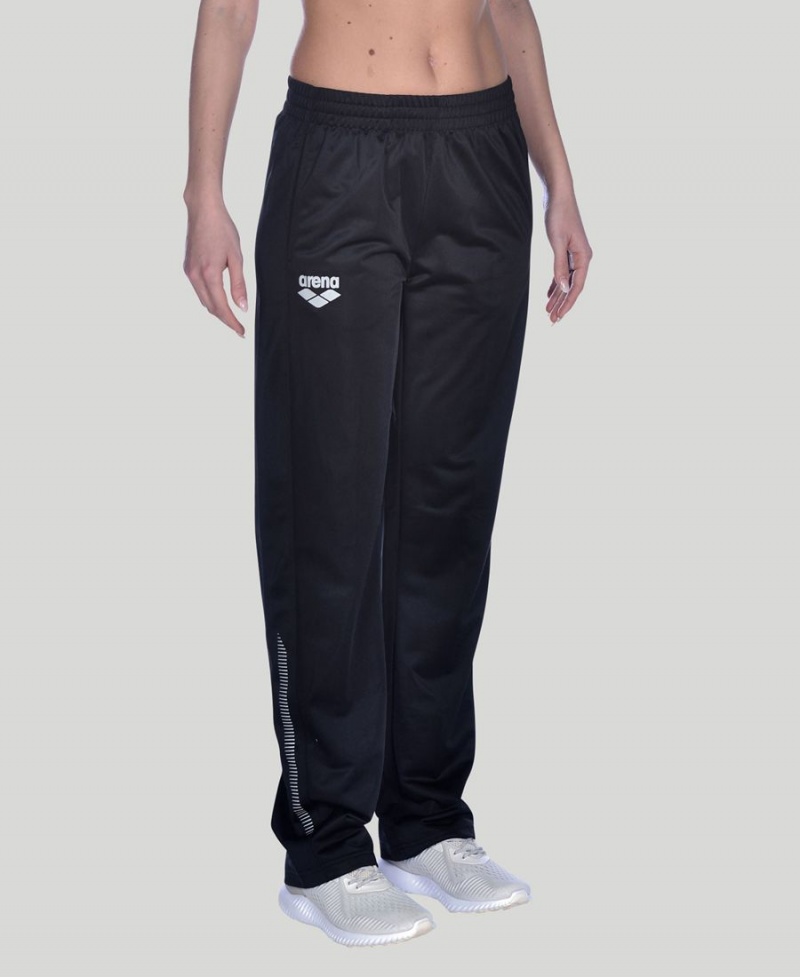 Noir Pantalon Arena Team Line Tricoté Poly - EJD-6852593