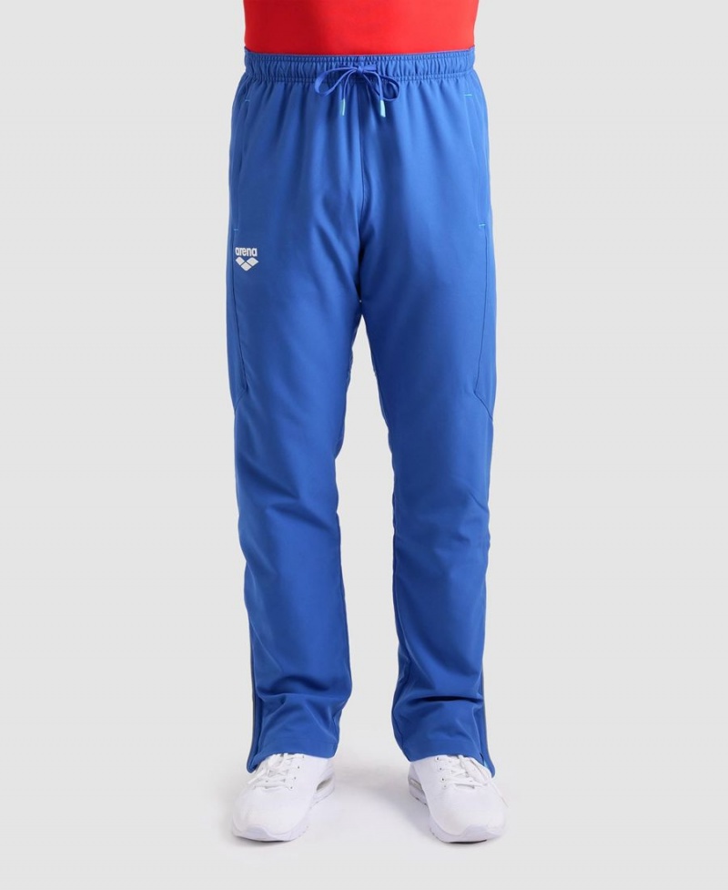 Bleu Pantalon Arena Team Sports Panel - QNF-5014377