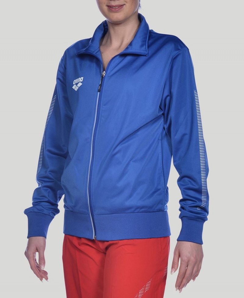 Bleu Veste Arena Team Line Tricoté Poly - WIO-5964011