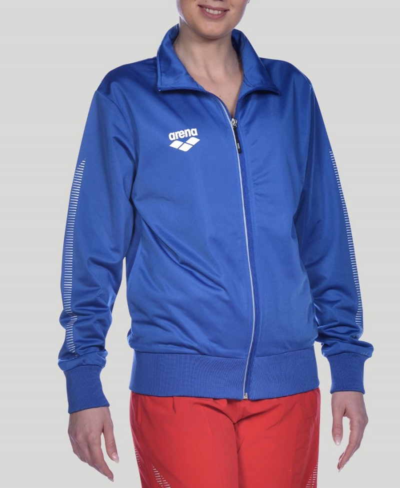 Bleu Veste Arena Team Line Tricoté Poly - WIO-5964011